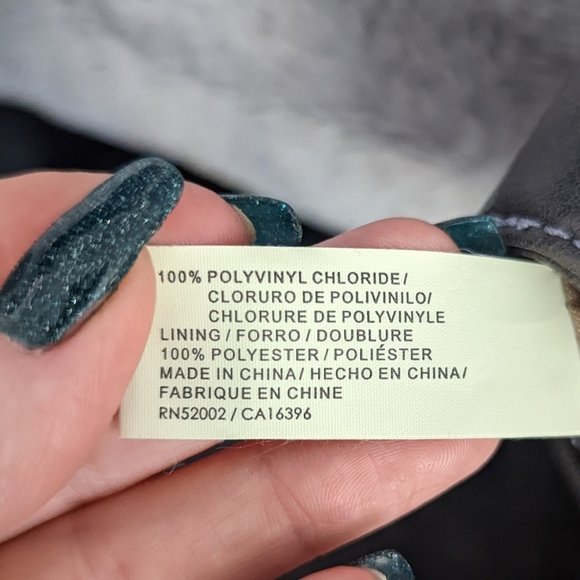 Liz Claiborne Dark Grey Large Shoulder Bag - Picture 9 of 13